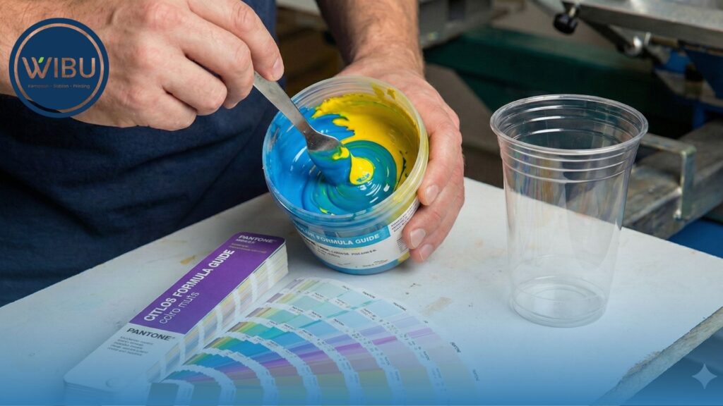 Tips Memilih Warna Tinta Sablon agar Tidak Pudar dan Cocok dengan Warna Gelas Cup