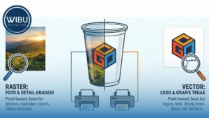 Teknik Raster dan Vector untuk Sablon Digital Printing: Mana yang Dipakai Kapan?