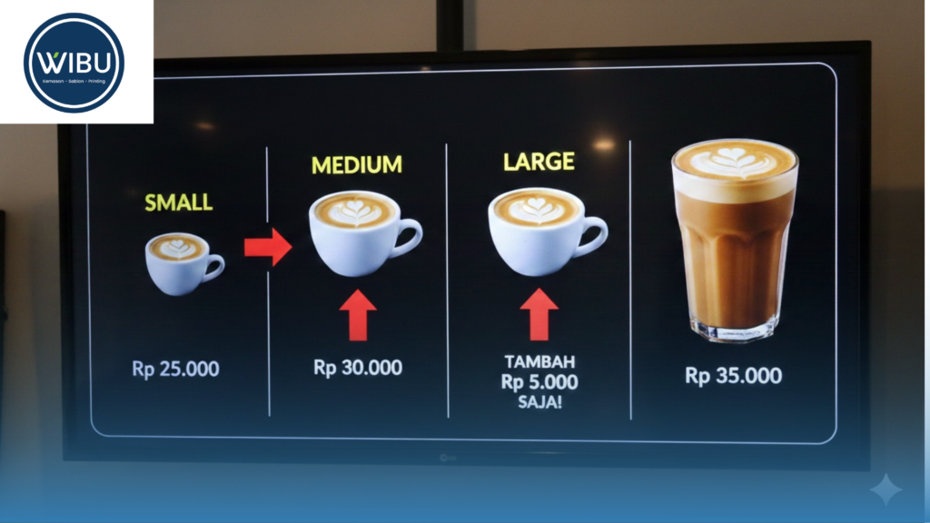Upselling Size Minuman Tanpa Diskon: Tingkatkan Profit dengan Strategi Nilai