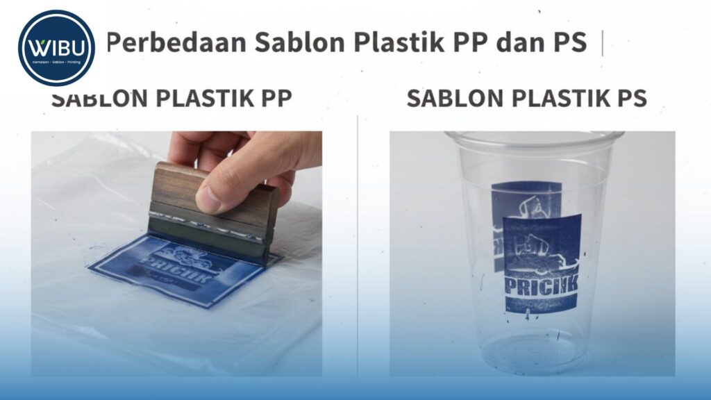 Perbedaan Sablon Plastik PP dan PS