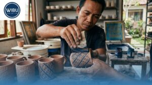 Sablon Gelas Bertekstur agar Tinta Merekat Kuat