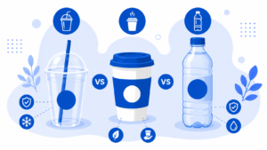 Pilih Cup Plastik, Paper Cup, atau Botol Plastik? Ini Dia Jawabannya | Sablon Cup Jogja
